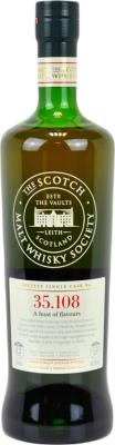 Glen Moray 2001 SMWS 35.108 a feast of flavours 1st Fill Sherry Butt 60.5% 700ml