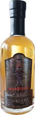 Secret Islay 8yo HeaS Hand Filled Ex-Jamaican Rum & Pilsner beer 55% 350ml