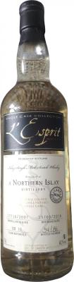 A Northern Islay Distillery 2007 WhRh L'Esprit Single Cask Collection BH 10 60.5% 700ml