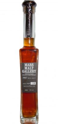 Mars 1987 Mars Malt Gallery Mars Single Cask #479 59% 200ml