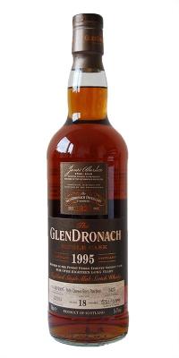 Glendronach 1995 Single Cask Pedro Ximenez Sherry Puncheon #1425 Taiwan Exclusive 56.5% 700ml