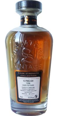 Clynelish 1996 SV Cask Strength Collection Refill Sherry Butt #6513 53.8% 700ml