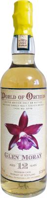 Glen Moray 2007 JW World of Orchids Bourbon Cask #5776 Hauptstross 100 57.8% 700ml