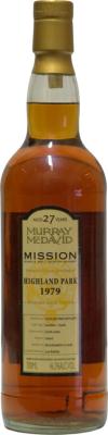 Highland Park 1979 MM Mission Gold Series 27yo Bourbon Syrah Casks Finish 46.2% 700ml