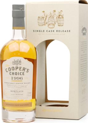 Mortlach 1996 VM The Cooper's Choice 19yo Bourbon Cask #0279 53.5% 700ml