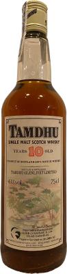 Tamdhu 10yo Importato y distribuido por CORB Canarias S. Ltd. Islas Canarias 43% 750ml