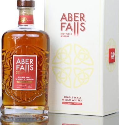 Aber Falls Single Malt Whisgi Cymreig Inaugural Release 46% 700ml