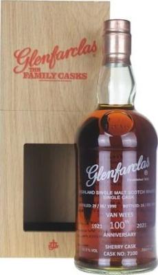 Glenfarclas 1990 Van Wees 100th Anniversary 31yo 46.9% 700ml