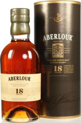 Aberlour 18yo Ex-Bourbon & Sherry Cask 43% 700ml
