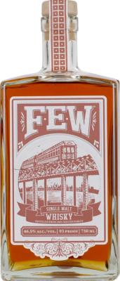 FEW Single Malt Whisky Rye and Bourbon Barrels 46.5% 750ml