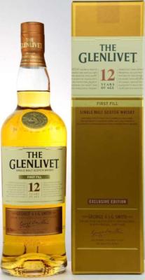 Glenlivet 12yo 1st Fill American Oak Casks 40% 700ml