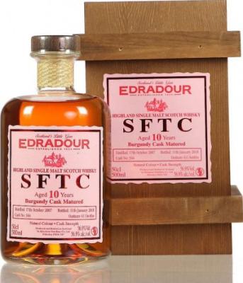 Edradour 2007 SFTC Burgundy Cask Matured #345 58.7% 500ml