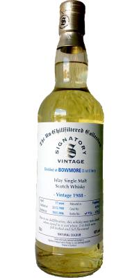 Bowmore 1988 SV The Un-Chillfiltered Collection #43718 46% 700ml