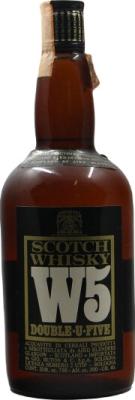 W5 Double-U-Five Scotch Whisky 40% 750ml