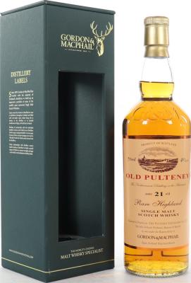 Old Pulteney 21yo GM Rare Highland Single Malt 46% 750ml