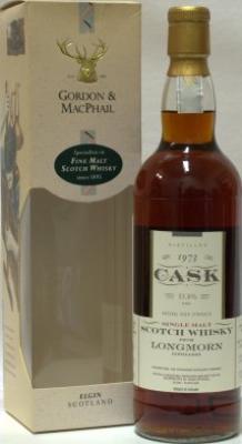 Longmorn 1973 GM Cask Strength 1st Fill Sherry Hogshead #3240 55.8% 700ml