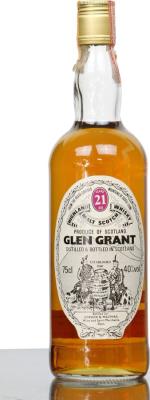 Glen Grant 21yo GM Licensed Bottling 40% 750ml