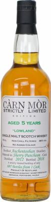 Auchentoshan 2012 MMcK Carn Mor Strictly Limited Edition 5yo Sherry Puncheon 46% 700ml