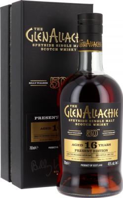 Glenallachie 16yo Mizunara Virgin Oak Billy Walker 50th Anniversary 48% 700ml