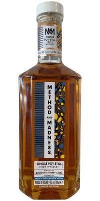 Method and Madness Single Pot Still French Oak & Acacia Wood Barrel Club Midleton 46% 700ml