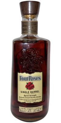 Four Roses Single Barrel Private Selection OBSV Charred White Oak Bourbon Women Peacock Preferred 53.7% 750ml