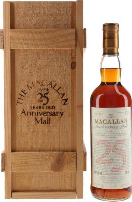 Macallan 1969 The Anniversary Malt 43% 700ml