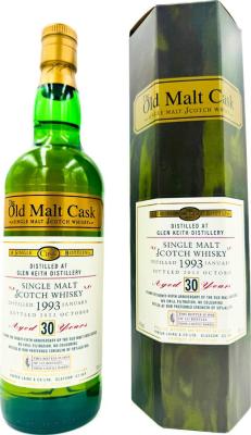Glen Keith 1993 HL The Old Malt Cask 25th Anniversary Refill Barrel 50% 700ml