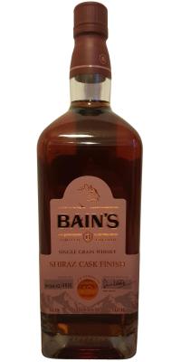 Bain's 10yo Shiraz cask finish Travel Retail Exclusive 63.5% 700ml