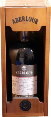 Aberlour 16yo Hand Filled at the Distillery 16yo Sherry Cask Batch A15 56.5% 700ml