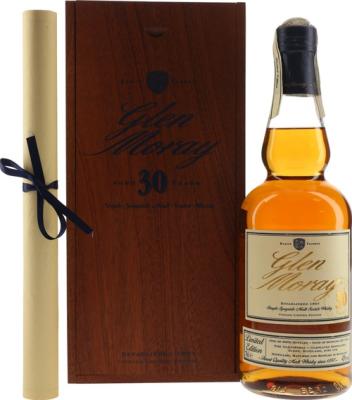 Glen Moray 30yo Vintage Limited Edition 43% 700ml