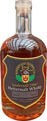 mettermalt Whisky Schutzenverein Sersheim e. V. 1923 Refill Rotweinfass finish 1yo Lemberger 100 years Jubilaumsedition 40% 500ml