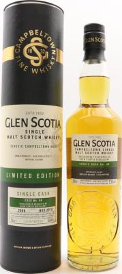 Glen Scotia 2006 Limited Edition Single Cask 1st Fill Bourbon #98 57.9% 700ml