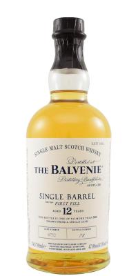 Balvenie 12yo Single Barrel First Fill Ex-Bourbon #6752 47.8% 700ml