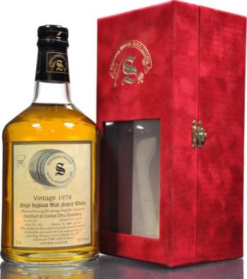 Dallas Dhu 1978 SV Vintage Collection Dumpy Refill Sherry Butt #343 59.7% 700ml