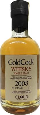 Gold Cock 2008 Cloud 9 Sky Bar & Lounge 49.2% 200ml