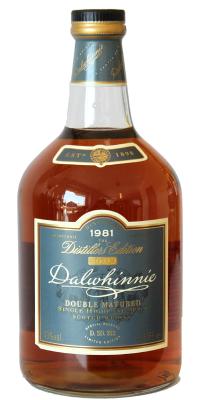 Dalwhinnie 1981 The Distillers Edition Double Matured in Oloroso Sherry Wood 43% 1000ml
