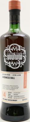 Auchroisk 2007 SMWS 95.61 A Viennese ball 1st Fill Ex-PX Hogshead Finish 56% 700ml