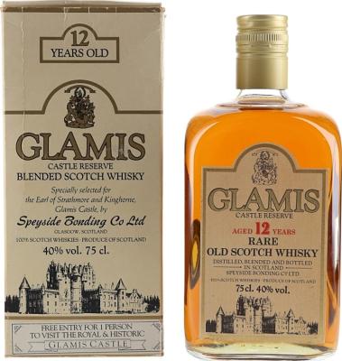Glamis 12yo Castle Reserve The Earl of Strathmore and Kinghorne 40% 750ml
