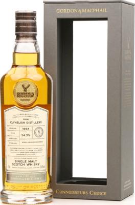 Clynelish 1993 GM Connoisseurs Choice Cask Strength Refill American Hogshead #10455 54.3% 700ml