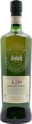 Highland Park 1999 SMWS 4.219 Sophisticated and genteel 16yo 1st Fill Ex-Bourbon Barrel 56.3% 700ml