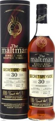 Secret Speyside 1993 MBl The Maltman Sherry Butt 45.2% 700ml