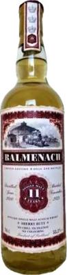 Balmenach 2010 JW Sherry Butt 53.2% 700ml