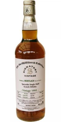 Mortlach 1991 SV The Un-Chillfiltered Collection Sherry Butt #5885 46% 700ml