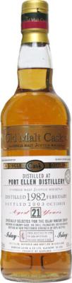 Port Ellen 1982 DL Old Malt Cask 21yo The Islay Whisky Shop 50% 700ml