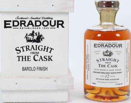 Edradour 1995 Straight From The Cask Gaja Barolo Cask Finish 57.1% 500ml