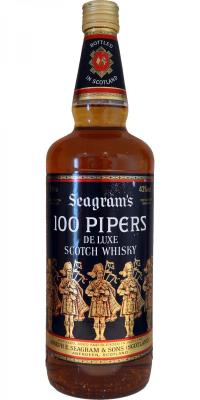 100 Pipers De Luxe Scotch Whisky SgrS 43% 1000ml