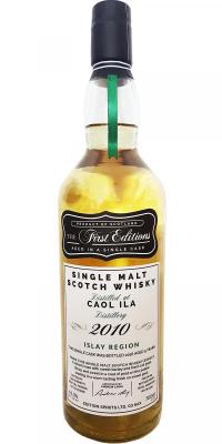 Caol Ila 2010 ED The 1st Editions Refill Hogshead HL 12390 61.3% 700ml