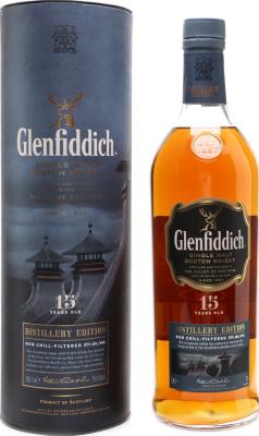 Glenfiddich 15yo Distillery Edition Oloroso Sherry and Bourbon Casks 51% 1000ml