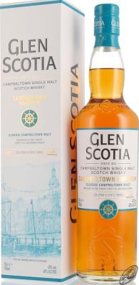 Glen Scotia Campbeltown Harbour Classic Campbeltown Malt 1st-fill Bourbon Oak 40% 700ml