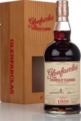 Glenfarclas 1959 The Family Casks Release S14 Sherry Hogshead #1821 46.4% 700ml